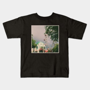 Beautiful Vintage Photography from Vienna Austria Europe Streets of Vienna Discover new places Travel the world Kids T-Shirt